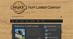 Desktop Screenshot of hufflumber.net